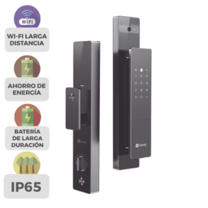 Cerrojo Inteligente de Reconocimiento Facial y Venas de Palma de Mano / 4 Pulgadas Pantalla / 5000mAh Batería Recargable / Video Llamada a la App / Wi-Fi y Bluetooth / IP52 Resistente