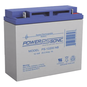 Batería 12V, 20AH, Para Respaldo, Tecnologías AGM/VRLA, 5 Años Vida Útil, Terminales NB2, Reconocida UL