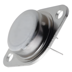 Transistor NPN Silicio / 50V 30A 150W / Encapsulado TO-3 / Protección Fuentes / Compatible RS-12A RS-20A / Alta Corriente