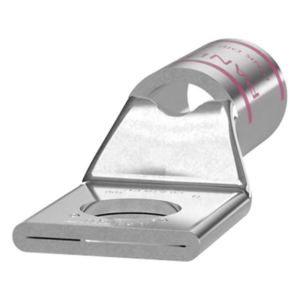 Zapata de compresión LCA1/0-38-X para cal. 1/0 Awg, Barreno para tornillo prisionero de 3/8, 1 Pz