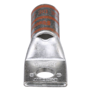 Terminal de Compresión de Cobre con Orificio 3/8 in, para Cable 3/0 AWG. 1 Pz.
