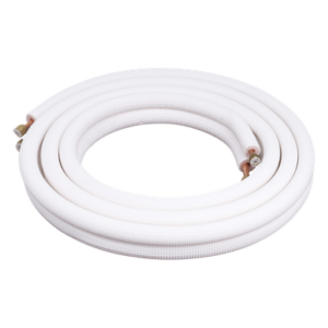 Kit de tubería / 1 / 4"  y 3 / 8 " / Capacidad para minisplit AUFIT / 1 Tonelada / Cinta aislante / Accesorios / Longitud de 4 metros