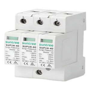 Supresor de Picos Transitorios de Voltaje, Diseñado Para Sistemas Fotovoltaicos, Uso en Corriente Alterna 220 Vca ,3 Polos.