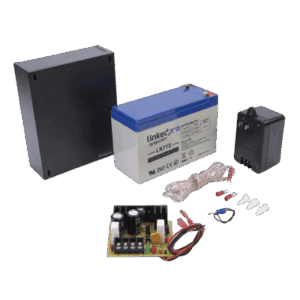 Fuente de 12 Vcc 1A / Para Control de Acceso / Con Batería de Respaldo Incluida LK712 /