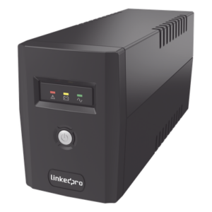 UPS 600VA/360 W Línea Interactiva / 6 Contactos 5-15R (4 Respaldadas) / Regulación de Voltaje / Protección RJ45