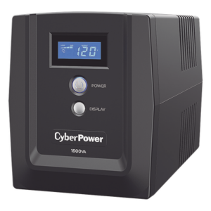 UPS de 1500 VA/900 W, Topología Línea Interactiva, Entrada 120 Vca NEMA 5-15P, y 8 Salidas NEMA 5-15R, Con Regulador de Voltaje (AVR)