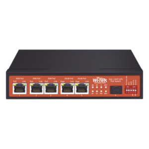 Controlador Solar de 5A con Switch PoE /  1 Puertos Gigabit PoE 802.3 bt / 2puertos PoE 802.3 af/at con 2 Puertos PoE Pasivo 24 Vcc / 1 Puerto SFP / No administrable
