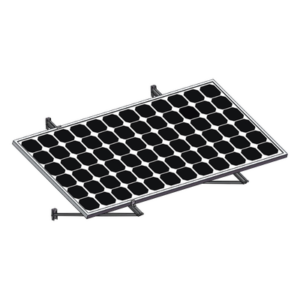 Montaje Para Módulos Solares En Muro Con Espesor De 35-40mm, Riel 1400mm