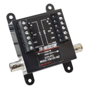 Protector Cámaras PTZ CCTV / SASD / 12-24V + Coaxial BNC + RS-232/422/485 / 150A / Bidireccional
