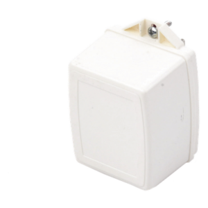 Transformador Clase 2 de pared para sistemas de alarma, entrada 120 VCA salida 9 VCA 25 VA