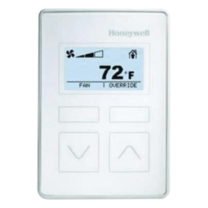 Sensor y display de temperatura para pared con pantalla LCD retroiluminada y bus Sylk para controladores Trend IQX