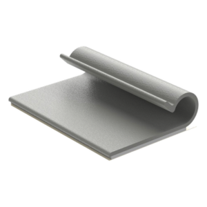 Clip Adhesivo Tipo J, Para Cables de Hasta 7.9 mm de Diámetro, Uso Interior, Color Gris, Paquete de 100pz