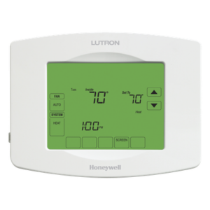 Termostato inalámbrico TouchPRO Wireless para control de calefacción y aire acondicionado, con tecnología Clear Connect, para sistemas RadioRA 2 y HomeWorks QS