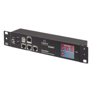 Gateway de Gestión y Monitoreo Ambiental para Centro de Datos GUARDIAN / 1U Compacto / 3 Puertos de Sensores / Pantalla LCD Táctil / SNMP, BACnet, Modbus/TCP