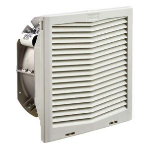 Ventilador Con Filtro de Montaje Lateral HF13, Con Flujo de Aire de 395 CFM, 115 Vca, Color Gris Claro
