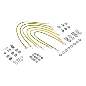 Kit de Accesorios de Tierra Física, Para Gabinetes ProLine, Incluye 6 Cables 12 AWG de 411 mm de Largo Con Terminaciones de Anillo y Accesorios de Montaje M6