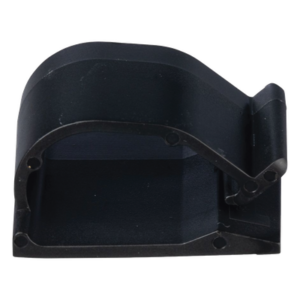 Clip de Nylon 6.6 con Adhesivo, Para Cables de Hasta 9.7 mm de Diámetro, Uso Interior/Exterior, Color Negro, Paquete de 100pz