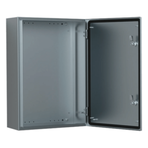 Gabinete de Acero Inoxidable 304L ASR IP66 / 500x500x210 mm (19.7x19.7x8.3 in) / 1 Cerradura / Montaje Placa 2 mm