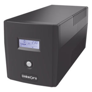 UPS 1000VA/600 W Pantalla LCD / Línea Interactiva 120Vca / 6 tomas 5-15R (4 Respaldadas) / Regulación de Voltaje / Protección RJ45