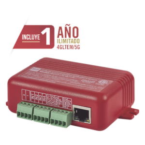 COMUNICADOR DUAL Universal para PANELES DE INCENDIO 4GLTEM - 1 Año de Servicio - Eventos a CMS