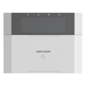 (AX HYBRID PRO) Teclado Compatible con el Panel Hybrid Pro Hikvision DS-PHA64-LP y DS-PHA64-LP(B) / Pantalla LCD / 2 zonas cableadas / 1 salida de alarma / 64 Llaveros