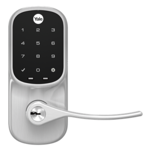 Cerradura Autónoma YRL226 con Teclado Táctil y Manija /Smarphone Control Opcional/ Para puertas de 35 mm a 45 mm de espesor.