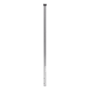 Poste de ESQUINA para Cerca Electrificada. Tubo Galvanizado cal. 18 de 1" Diam. y 0.8m Alto con Tapón, ideal para 3 Aisladores
