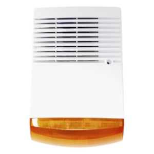 Sirena Estrobo para Exterior / 120 dB / IP65 / Luz Intermitente / Anti-Sabotaje