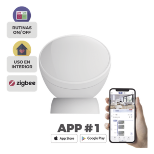 Sensor de Movimiento PIR Inteligente / Inalámbrico / Compatible con HUB CS-A3 / Cuenta con Inmunidad para Mascotas / Protocolo Zigbee