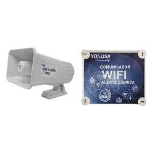 KIT de Alertamiento SISMICO con Audio Oficial SASMEX por WIFI