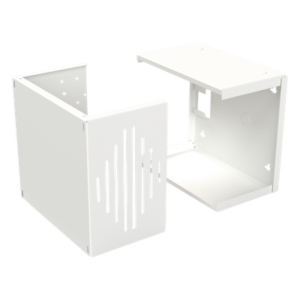 Gabinete para Resguardo de Sirena de 30 W (SF581A o SF581L No incluida), Preparación para Tamper (No incluido).
