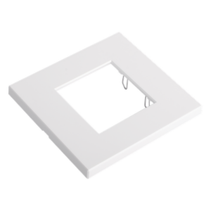 Marco Embellecedor Individual / 91 x 85 x 7 mm / Apertura 44 x 44 mm / Compatible con 10+ Módulos Helpnex / IP / PoE