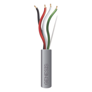 Bobina de 152 Metros (500 Pies) / Cable 4 x 16 AWG / Color Gris / Aplicaciones de Control / Riser