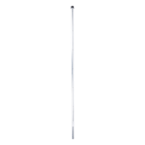 Poste de Esquina para Cerca Electrificada. Tubo Galva. de 1.4m, cal. 18 de 1" Diam. (Sin pintar). Ideal para 6 Aisladores