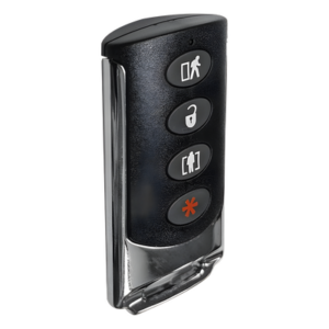 Llavero Remoto Inalámbrico 4 Botones / Uso Rudo / Armado Total/Parcial/Desarmado/Pánico / 345 MHz / Batería 5 Años / Compatible Honeywell y PRO4GLTEM