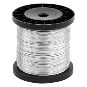 Bobina de 500 Metros (1640 Pies) / Alambre de Aluminio Reforzado / 16 AWG / Para Intemperie / Ideal para Cercas Electrificadas.