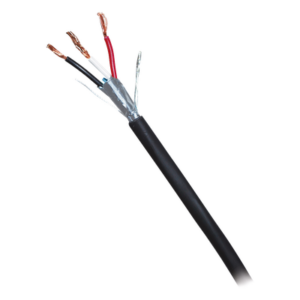 Caja de 305 Metros (1000 Pies) de Cable Blindado de 3 x 18 AWG Blindado Negro