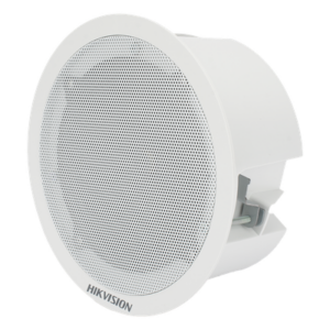Altavoz Secundario para Montaje en Plafón | 3 Watts | 8 Ohms | Compatible con DS-QAZ1203G1-BE | Uso en Interior  | No Requiere Alimentación Externa