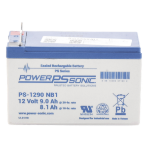 Batería 12V, 9AH, Para Respaldo, Tecnologías AGM/VRLA, 5 Años Vida Útil, Terminales NB1, Reconocida UL