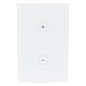(ZWAVE) Dimmer panel táctil touch inalámbrico Zwave Plus. Compatible con Hubitat HC8, Álula  M2M, otros