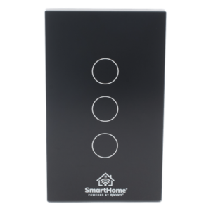 (Wifi) Apagador switch inalámbrico WIFI, control de 3 regresos de carga, 110V
