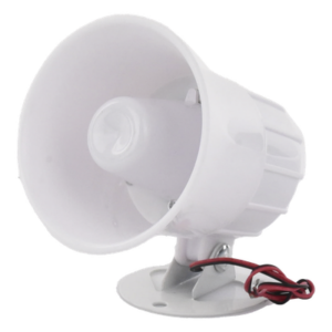 Sirena Cableada SFIRE SF-520A / 110 dB / 15 W / 12 VCC / Compacta y Potente