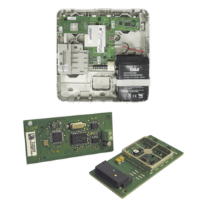 Comunicador dual LTE Cat-M1 con módulo de captura de marcador para reportar paneles de línea telefónica por internet o celular
