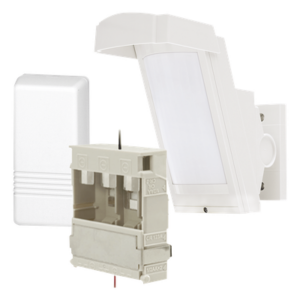 Detector de Movimiento PIR Antimascara / 100% Exterior / Inalámbrico / Hasta 12 metros a 85°; de cobertura/ Instalación a 3 metros / Incluye transmisor 5816 para paneles Honeywell