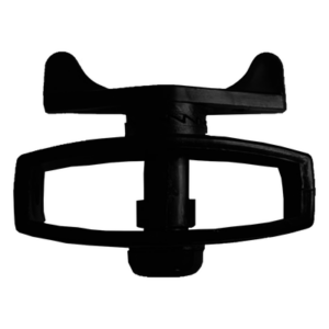Tensor Mecánico Negro para Cercos Eléctricos / Material POM Grado Industrial / Sin Herramientas / Anti-Herrumbre y UV / Alta Resistencia a Tracción