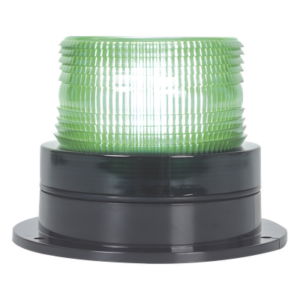 Burbuja Brillante de Larga Vida Útil, con 8 LEDs Color Verde, Domo Verde, 12Vcd