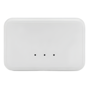 Repetidor inalámbrico para sensores SiX con batería de respaldo e indicadores LED de estado