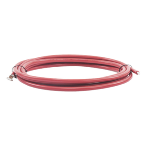 Cable para Controlador 3.0 m, Rojo, Calibre 8 AWG con Terminal de Ojo en un Extremo