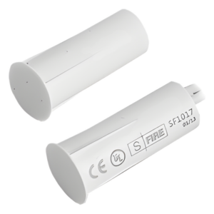 Contacto Magnético de Empotrar / GAP 19 mm / Switch NC / Puertas y Ventanas de Madera y Aluminio / Color Blanco / 12VCC