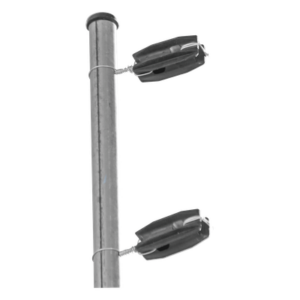 Aislador de Esquina para Cercos Eléctricos / 18 kV / Resinas Vírgenes / Resistencia 7.5-10.2 kg / Anti UV / 66 mm x 31.6 mm